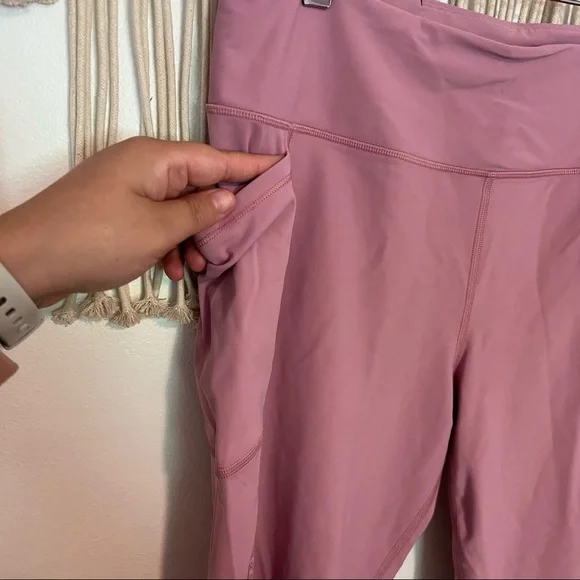 Victoria’s Secret | pink sport total knockout lace side leggings size XL - Picture 6 of 11